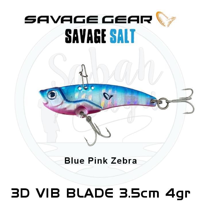 Savage Gear 3D Minnow VIB Blade 3.5cm 4gr Blue Pink Zebra