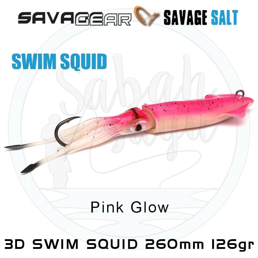 Savage Gear 3D Swim Squid 260mm 126gr (1 Adet) Pink Glow