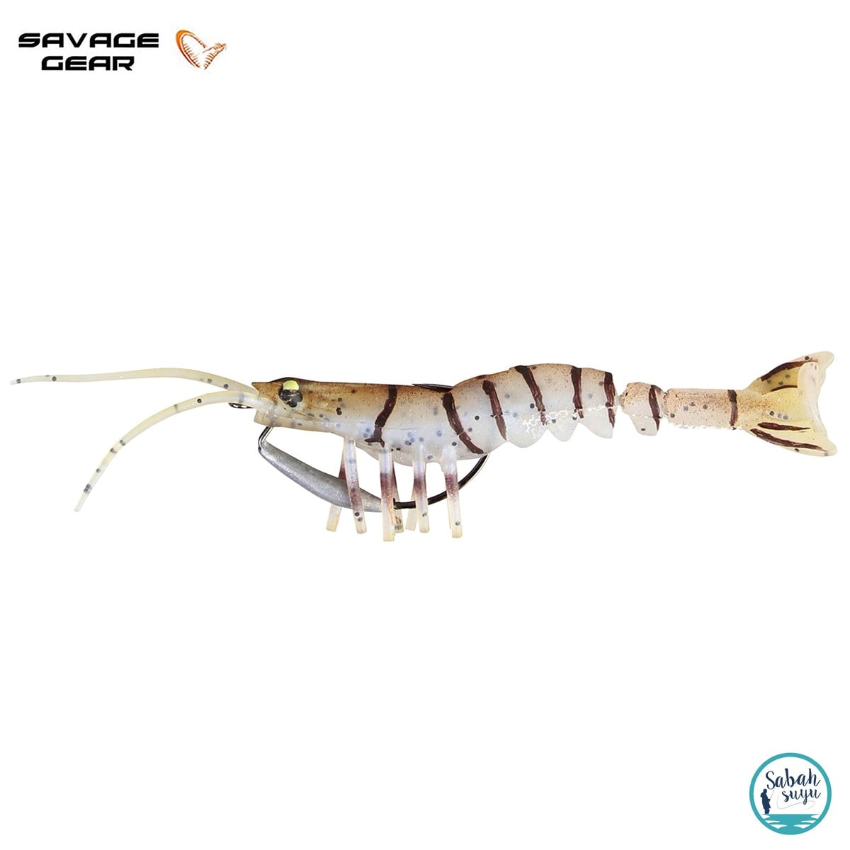 Savage Gear 3D TPE Manic Shrimp 6.5cm 4gr Silikon Blue Pearl