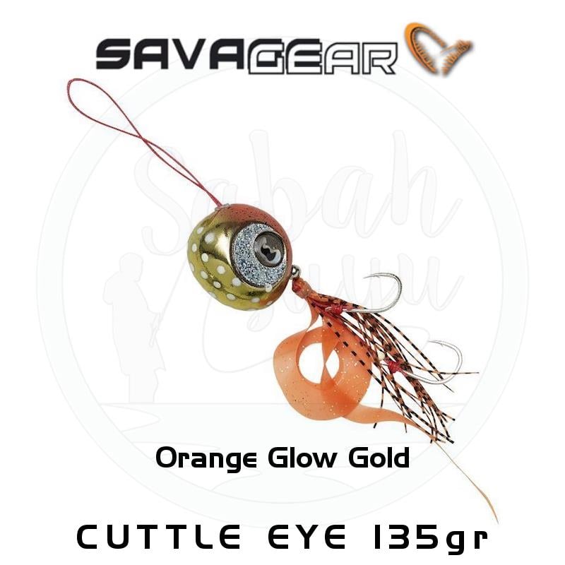 Savage Gear Cuttle Eye Suni Yem 135gr. Orange Glow Gold