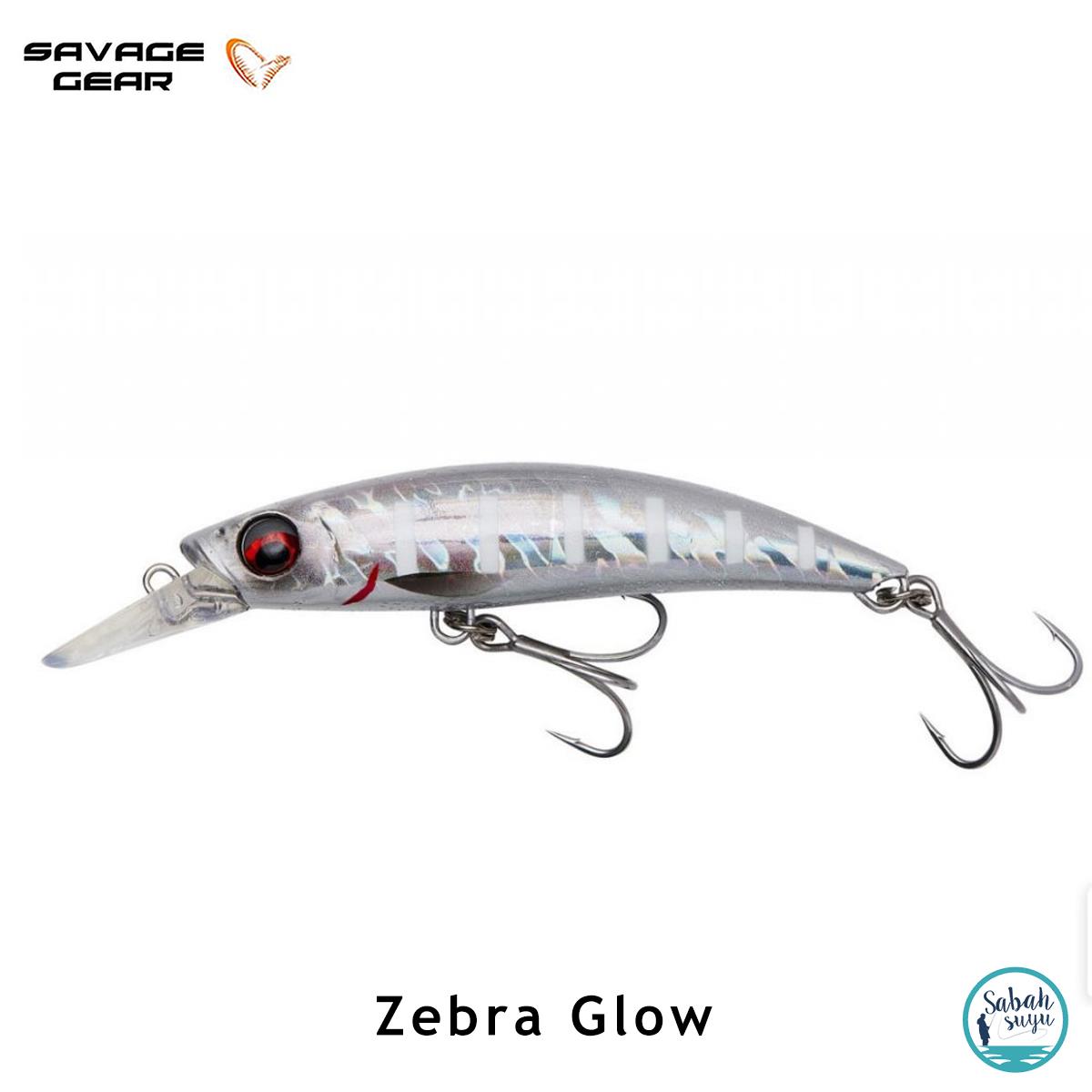 Savage Gear Gravity Runner 10cm 37gr Zebra Glow