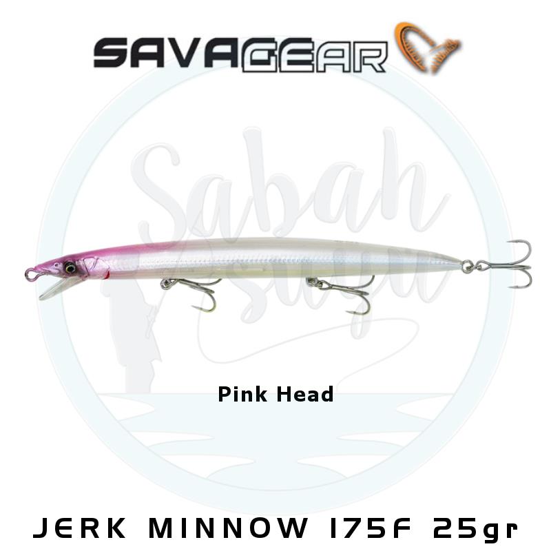 Savage Gear Jerk Minnow 175mm 25gr Floating Pink Head