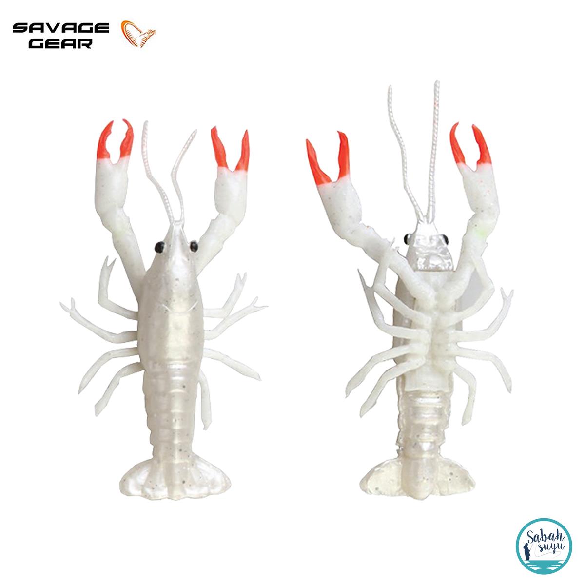 Savage Gear LB 3D Crayfish 8cm 4gr Silikon Yem (4Ad) Ghost