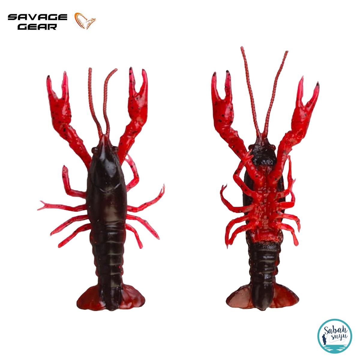 Savage Gear LB 3D Crayfish 8cm 4gr Silikon Yem (4Ad) Red