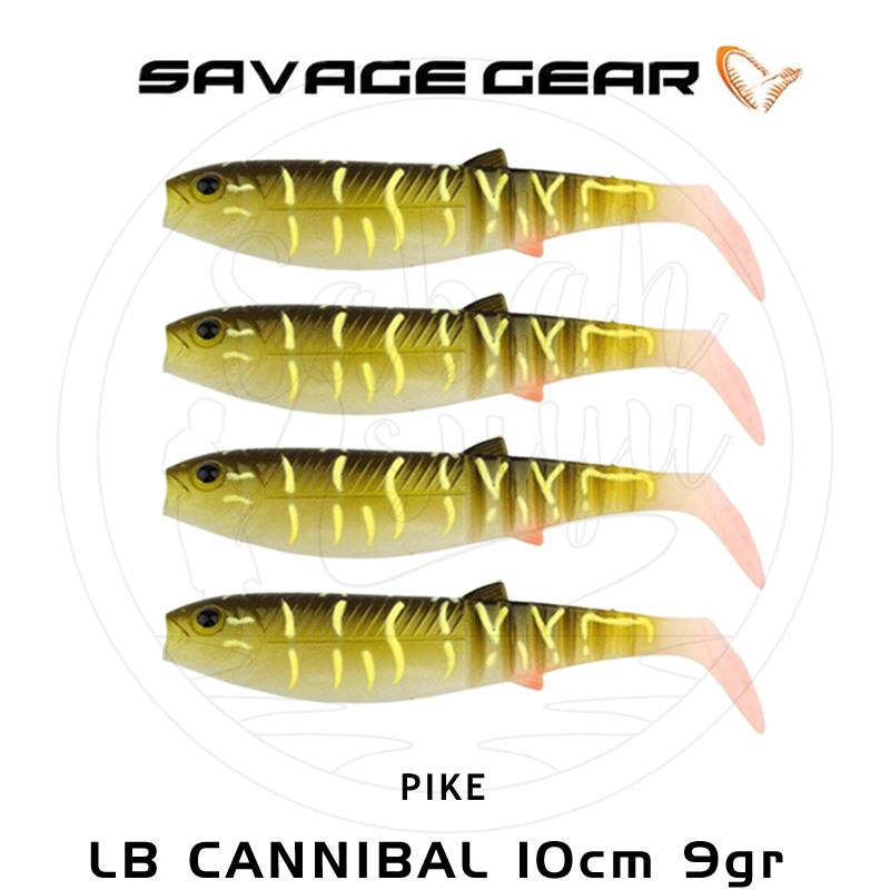 Savage Gear LB Cannibal 10cm 9gr Silikon Yem (4ad) Pike