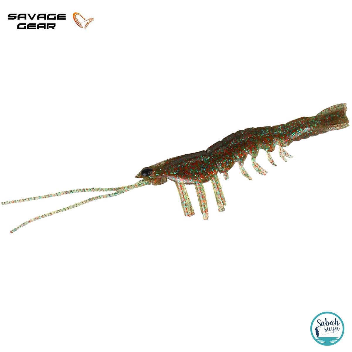 Savage Gear LB Manic Shrimp 5cm 2.5gr Silikon Yem (6Ad) Magic Brown