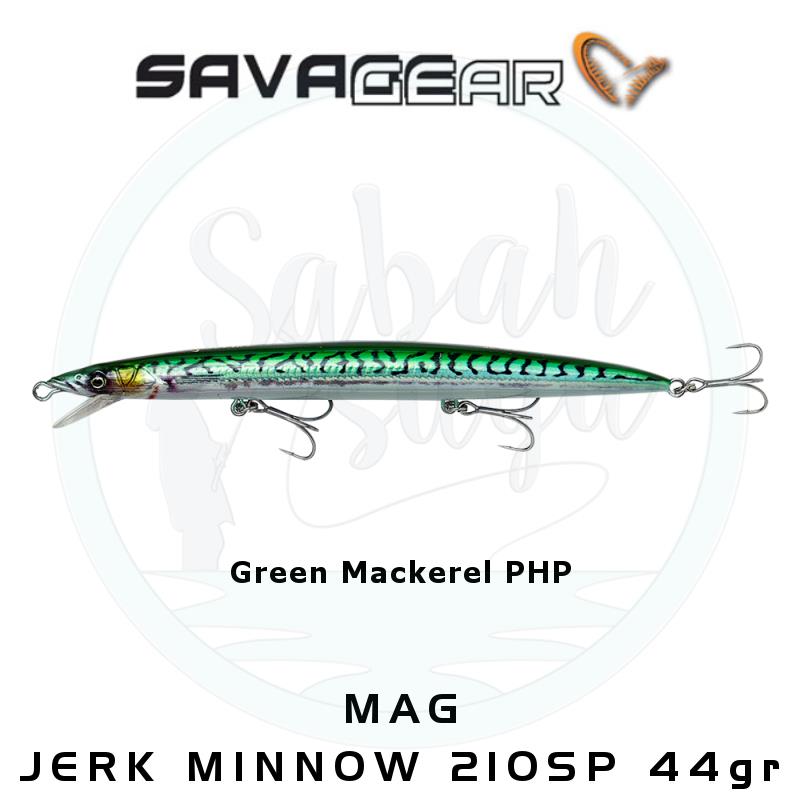 Savage Gear MAG Jerk Minnow 210mm 44gr SP Green Mackerel PHP
