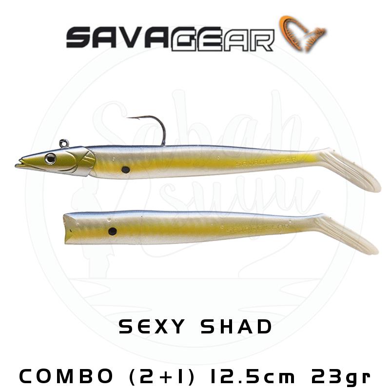 Savage Gear Sandeel 12.5cm 23gr. Combo (2+1) Sexy Shad