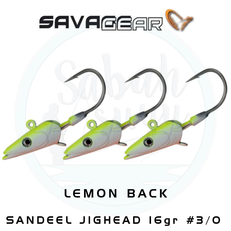 Savage Gear Sandeel Jighead 16gr #3/0 (3 Adet) Lemon Back