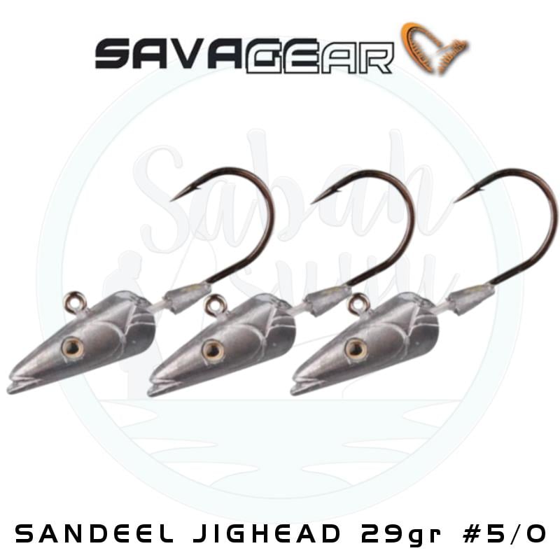 Savage Gear Sandeel Jighead 29gr #5/0 (3 Adet)