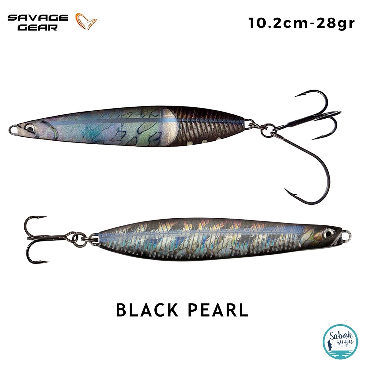 Savage Gear Seeker ISP 102mm 28gr Kaşık Yem Black Pearl