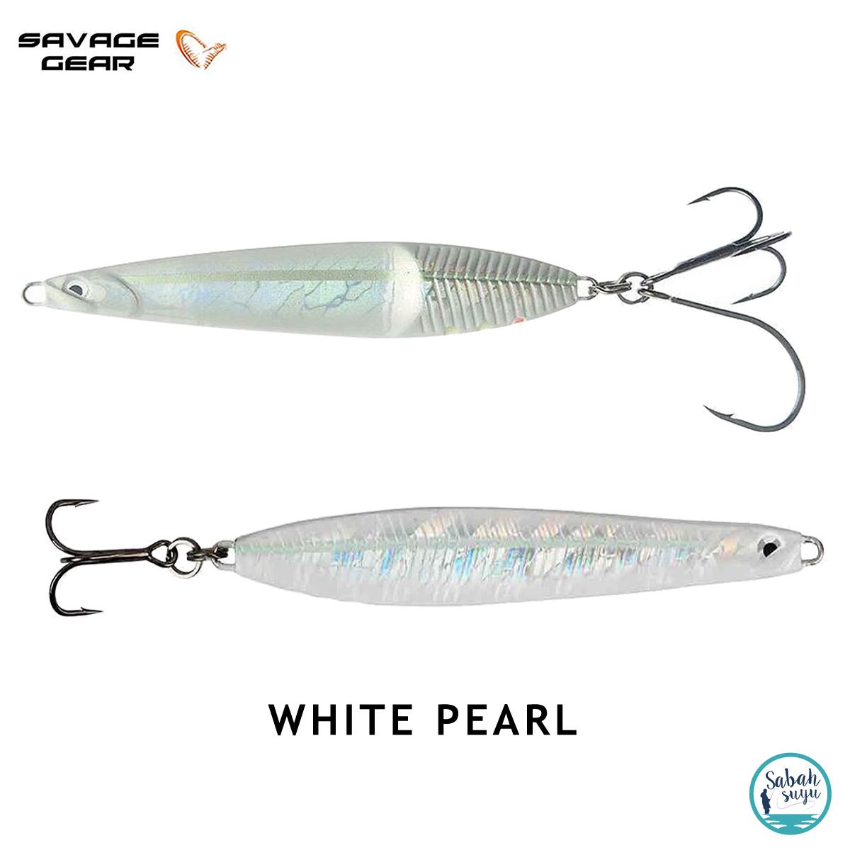 Savage Gear Seeker ISP 102mm 28gr Kaşık Yem White Pearl