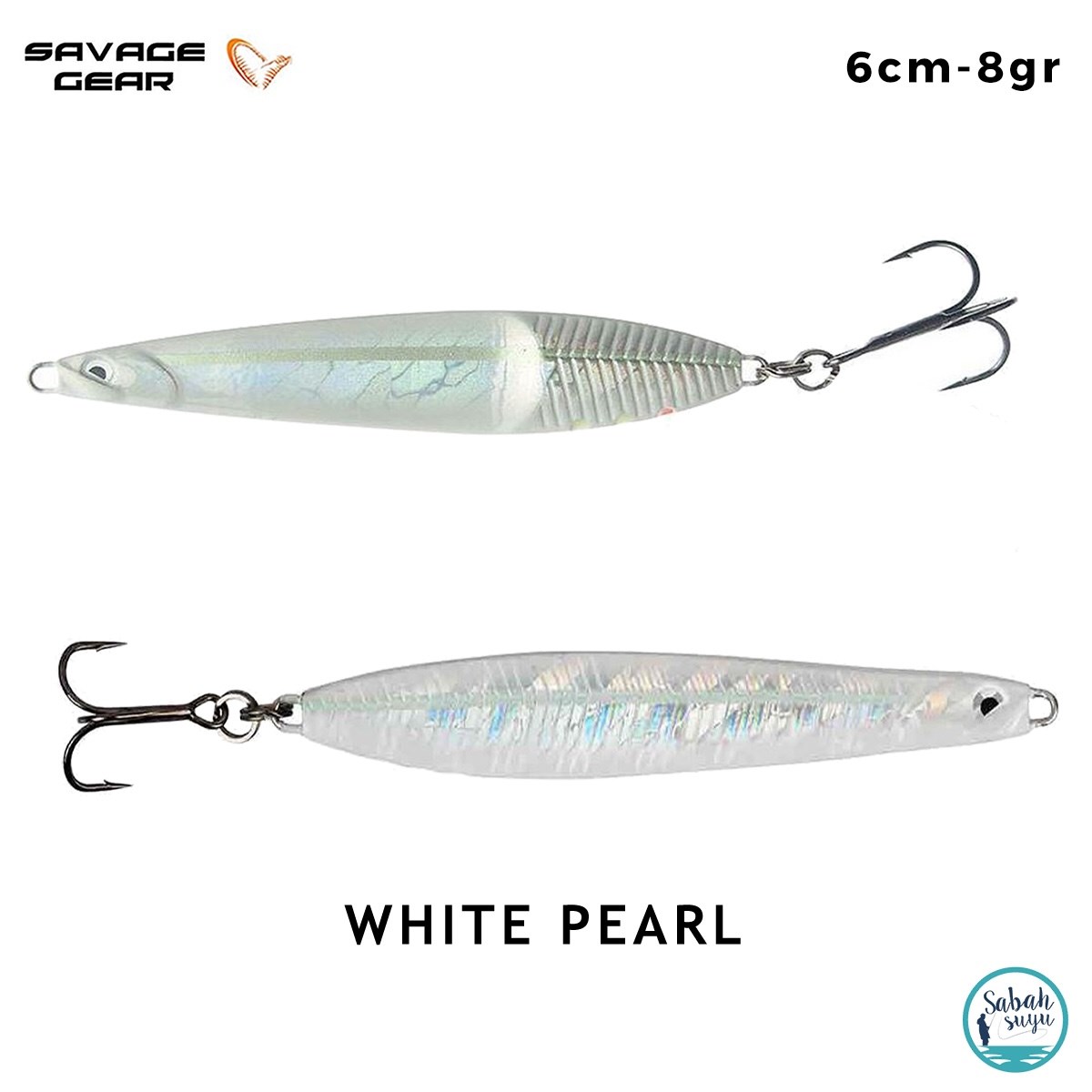 Savage Gear Seeker ISP 60mm 8gr NL Kaşık Yem White Pearl
