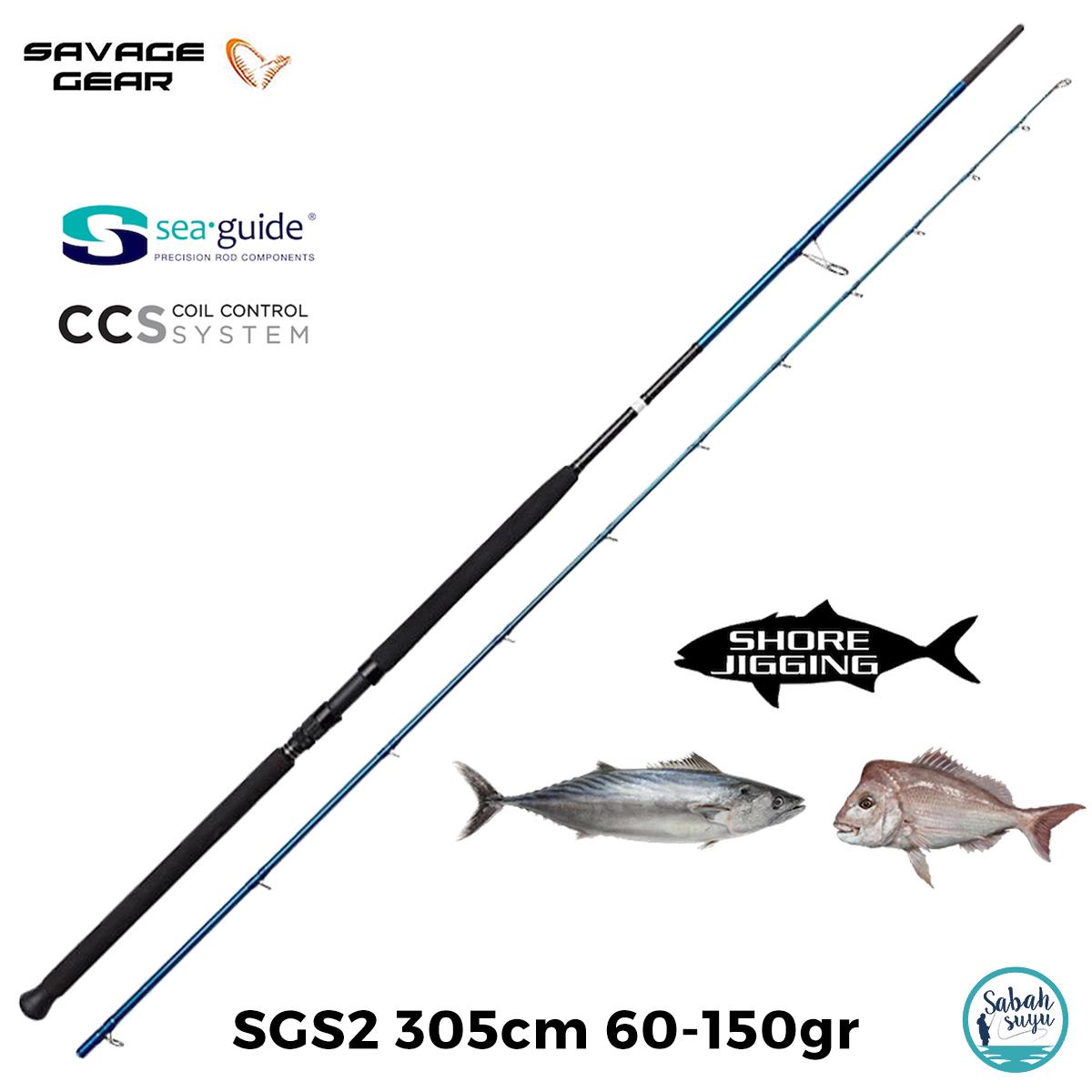 Savage Gear SGS2 3.05mt 60-150gr (2P) Shore Jigging Kamış