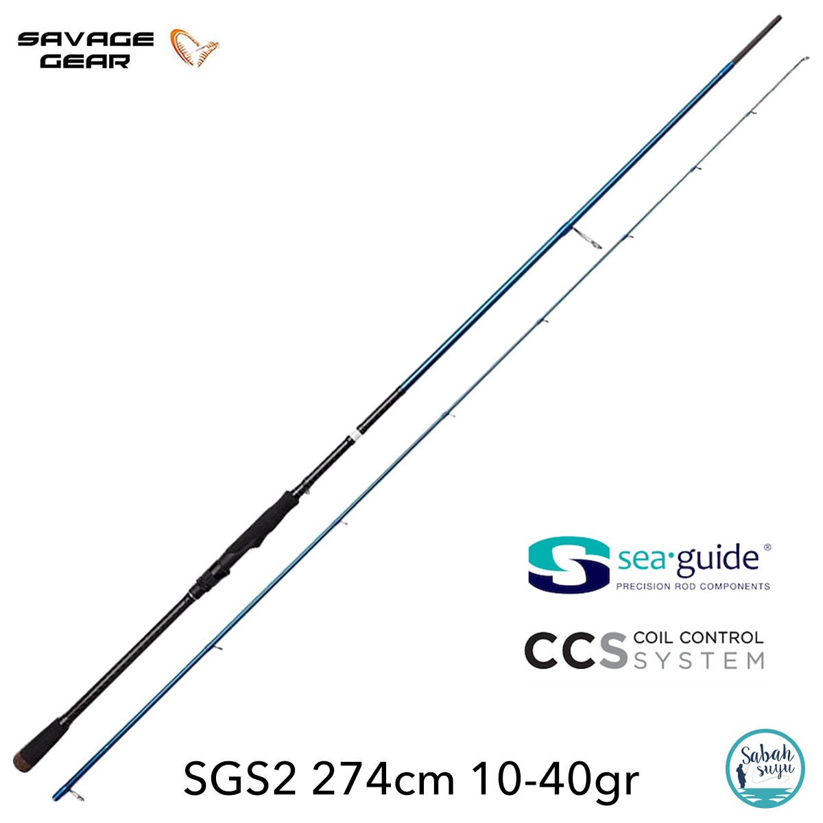 Savage Gear SGS2 All Round 2.74mt 10-40gr (2P) Spin Kamış