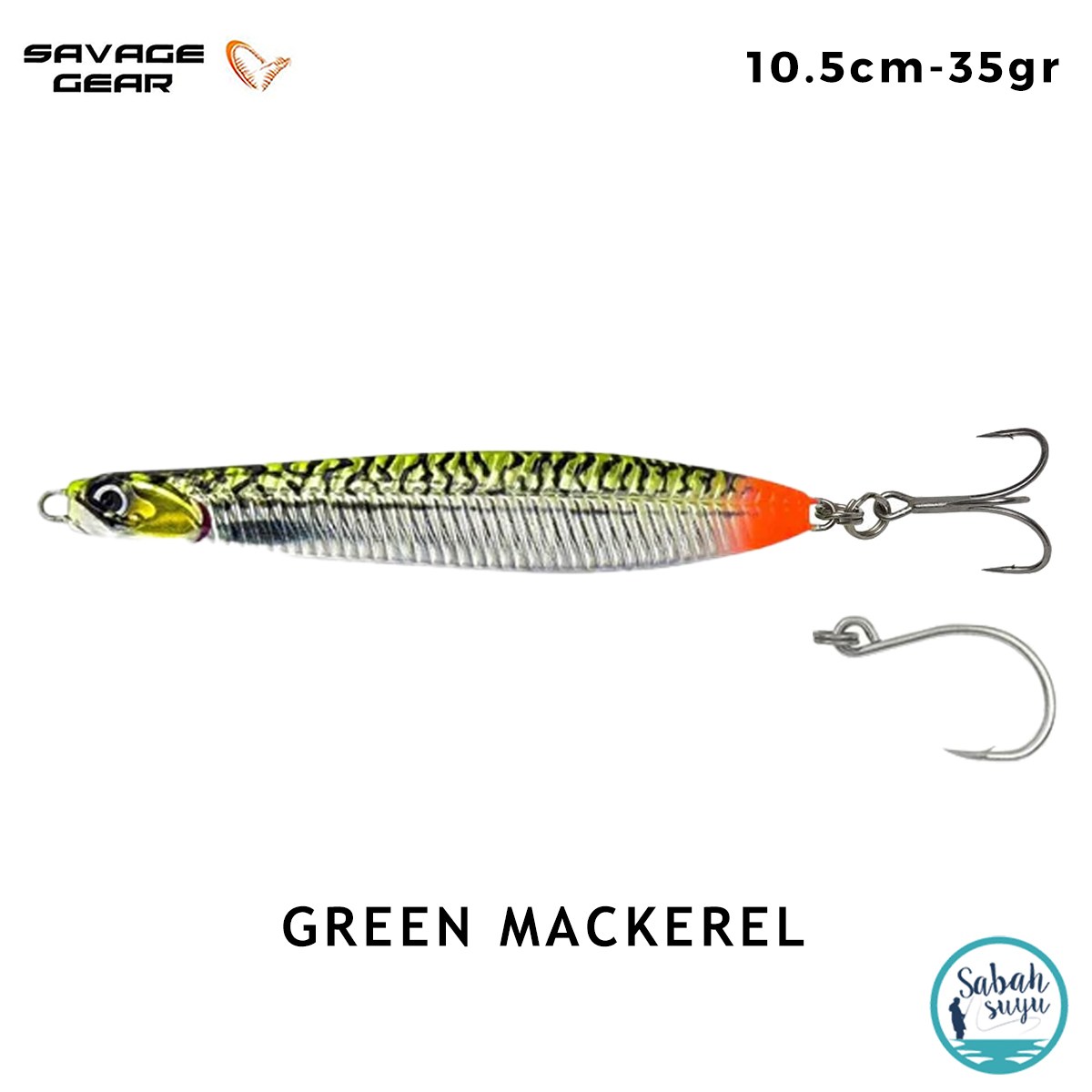 Savage Gear Surf Seeker 10.5cm 35gr Kaşık Yem Green Mackerel
