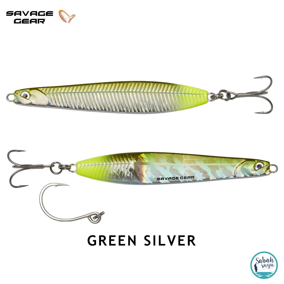 Savage Gear Surf Seeker 10.5cm 35gr Kaşık Yem Green Silver