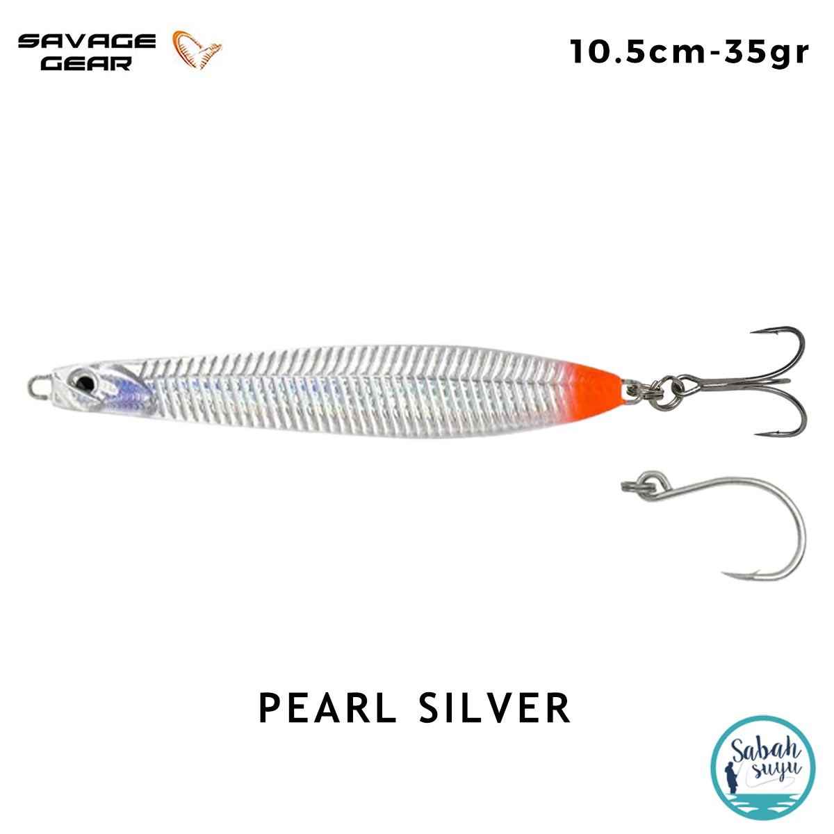 Savage Gear Surf Seeker 10.5cm 35gr Kaşık Yem Pearl Silver