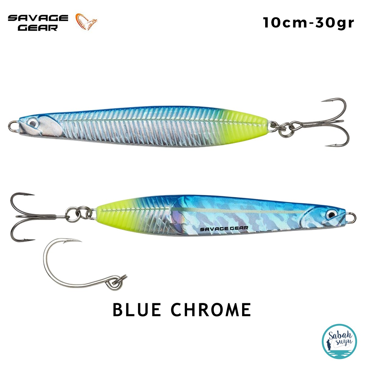 Savage Gear Surf Seeker 10cm 30gr Kaşık Yem Blue Chrome