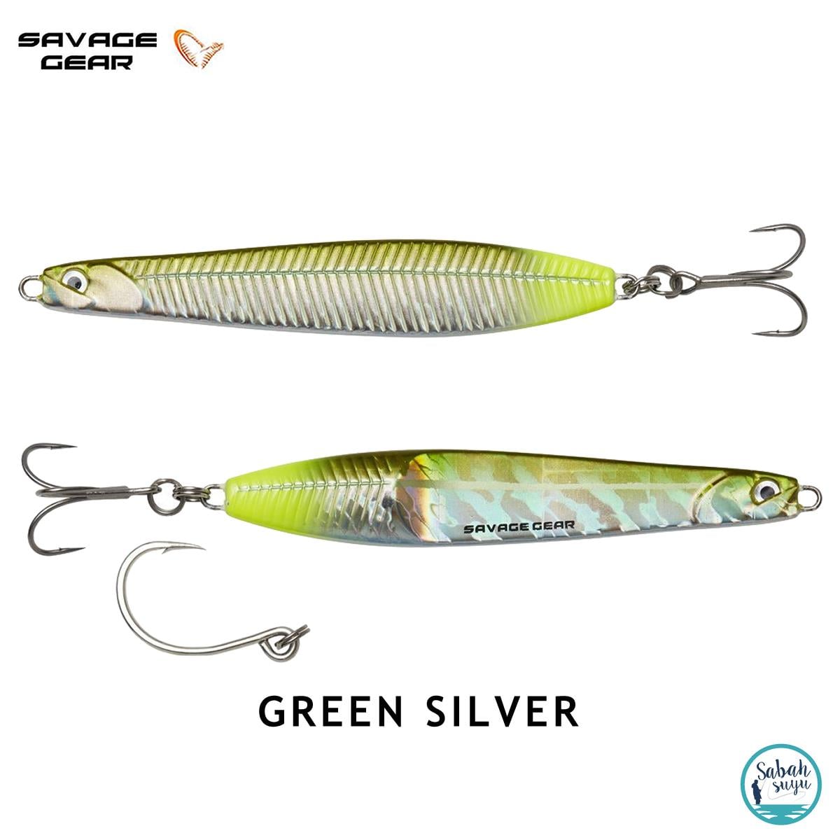Savage Gear Surf Seeker 10cm 30gr Kaşık Yem Green Silver
