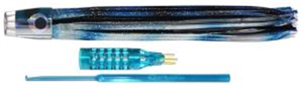 Scent Blazer TLMD1-16 30cm Püskül Sahte Blue Flying Fish