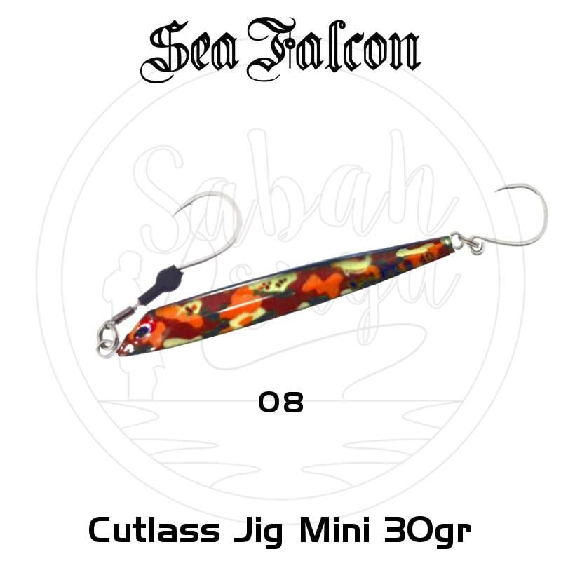 Sea Falcon Cutlass Fish Jig Mini 30gr 08