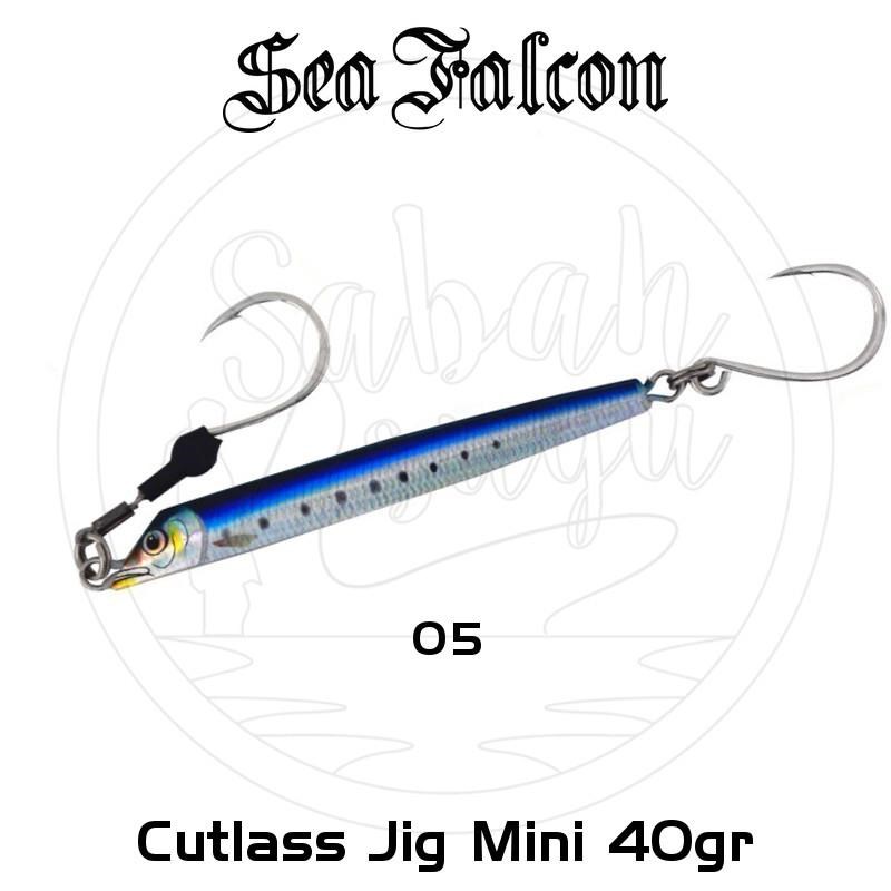 Sea Falcon Cutlass Fish Jig Mini 40gr 05