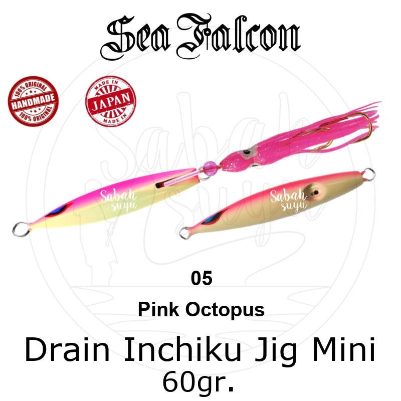 Sea Falcon Drain Inchiku Mini 60gr. 05 Pink Octopus