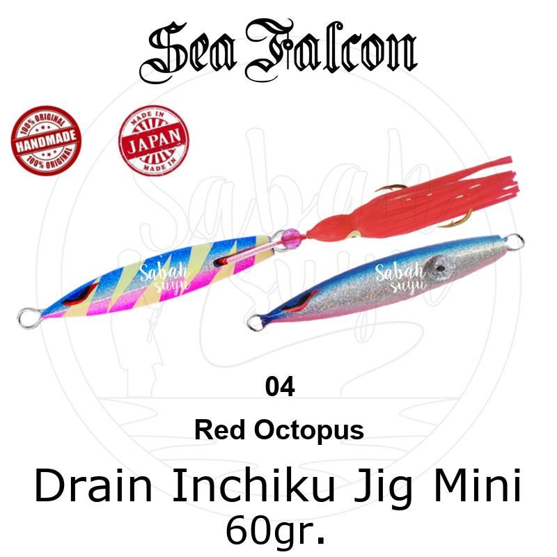 Sea Falcon Drain Inchiku Mini 60gr. 04 Red Octopus