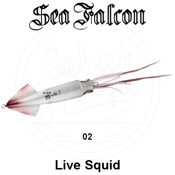Sea Falcon Live Squid 150gr 02
