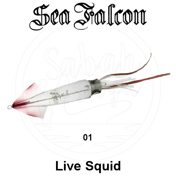 Sea Falcon Live Squid 70gr 01