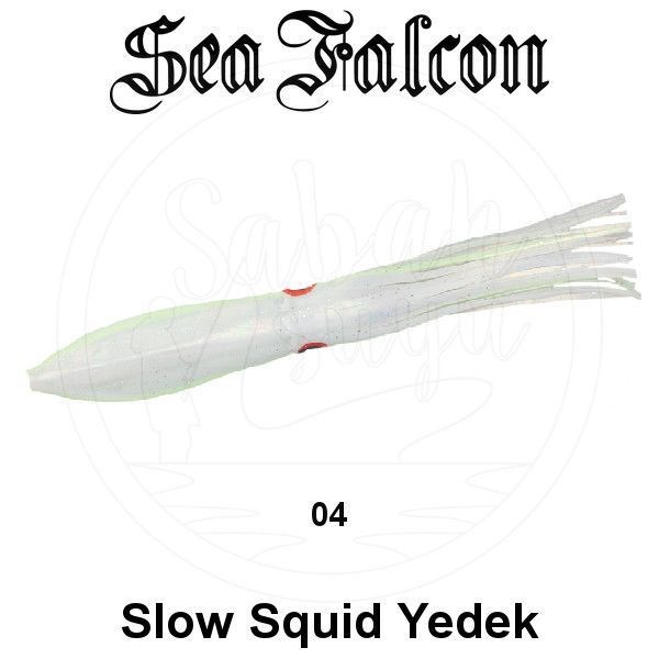 Sea Falcon Slow Squid Yedek Silikon Kalamar 13cm 04