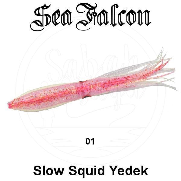 Sea Falcon Slow Squid Yedek Silikon Kalamar 16cm 01