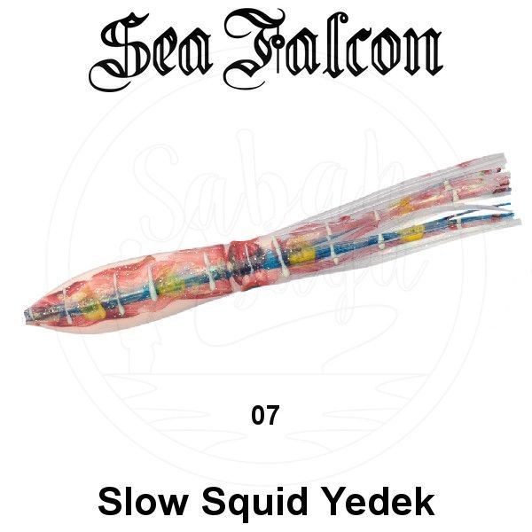 Sea Falcon Slow Squid Yedek Silikon Kalamar 13cm 07
