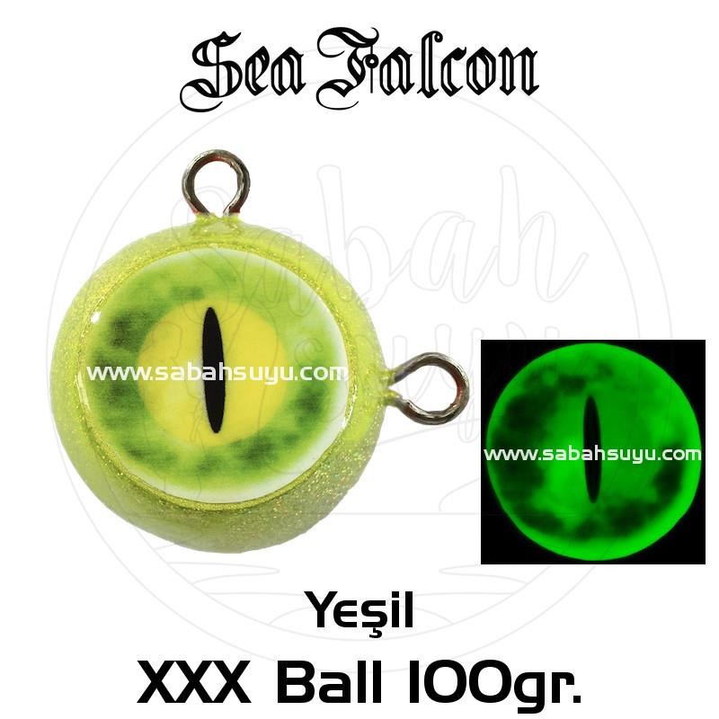Sea Falcon X Ball Canlı Yem Yüzdürücü Kurşun 100gr. Yeşil