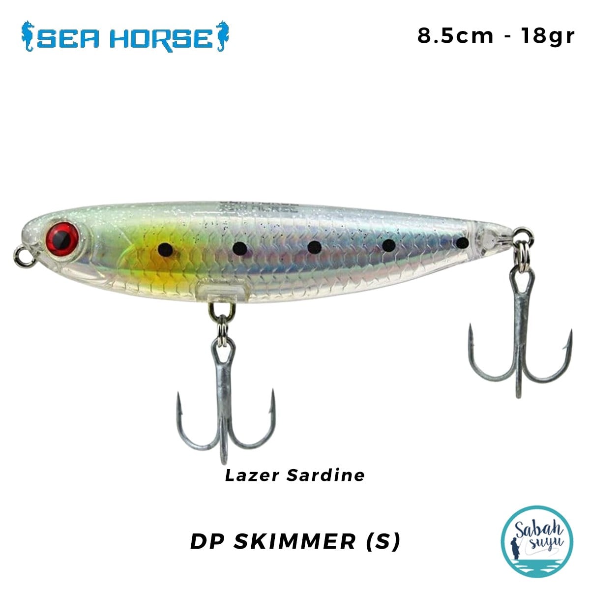 Sea Horse DP Skimmer 85 (S) 8.5cm 18gr Lazer Sardine