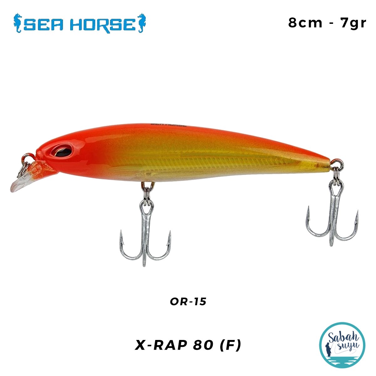 Sea Horse X-Rap (F) 8cm 7gr OR-15