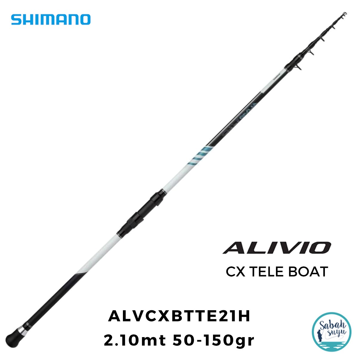 Shimano Alivio CX Boat Tele 2.10mt 50-150gr Teleskopik Bot Kamışı
