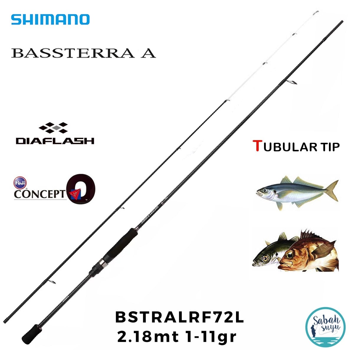 Shimano Bassterra A LRF 72L 2.18mt 1-11gr (2P) LRF Kamış