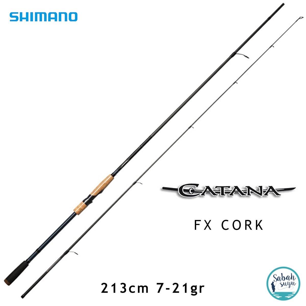 Shimano Catana FX 70ML M-F 2.13mt 7-21gr Cork (2P) Spin Kamış