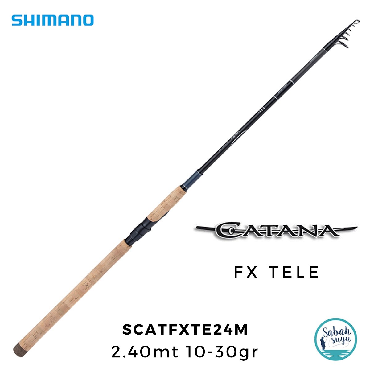 Shimano Catana FX Tele 24M 2.40mt 10-30gr Teleskopik Spin Kamış
