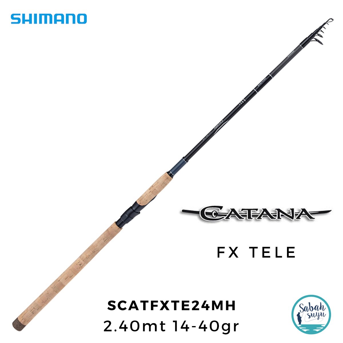 Shimano Catana FX Tele 24MH 2.40mt 14-40gr Teleskopik Spin Kamış