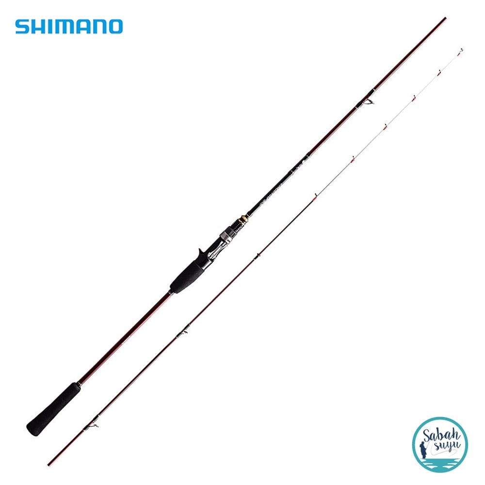 Shimano Engetsu BB 69MS 2.06mt 30-130gr Baitcasting Tai Rubber Kamış