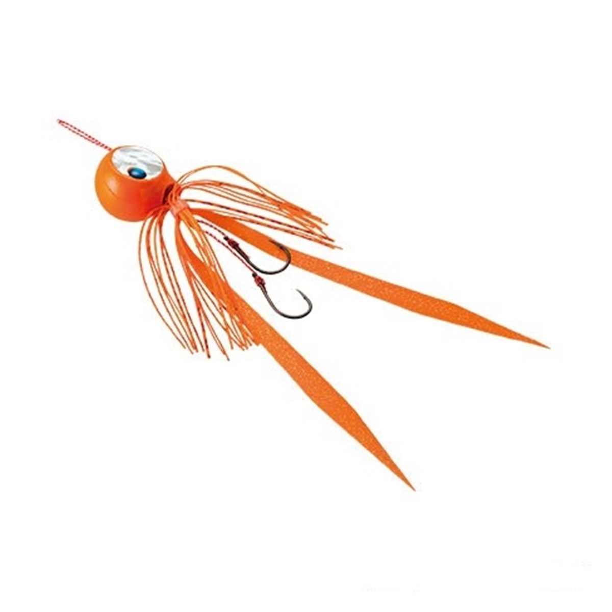 Shimano Engetsu Tiger Baku Baku Tai Rubber Jig 100gr 01J Flash Orange