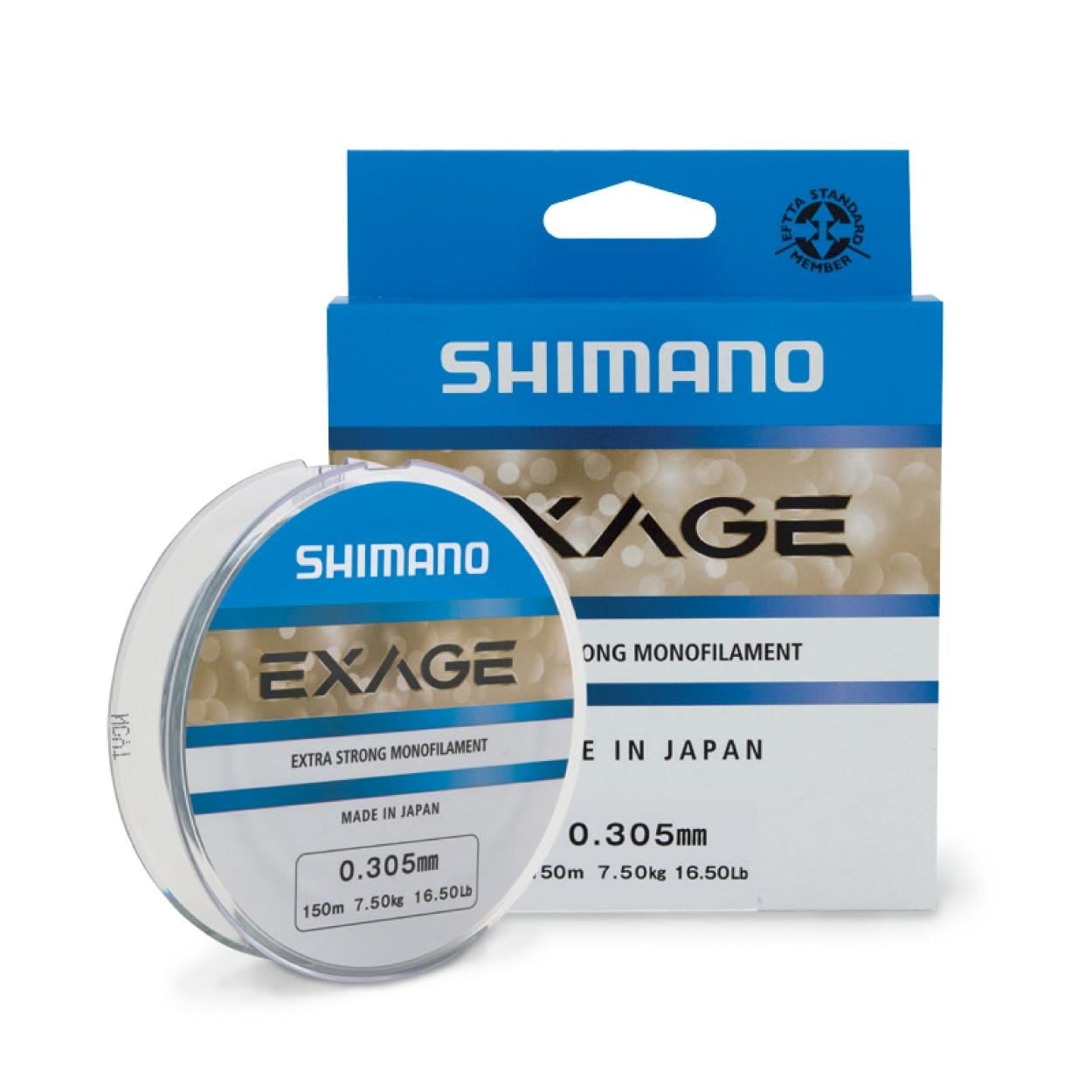 Shimano Exage Monofilament Misina 150mt 0.30mm 7.50kg