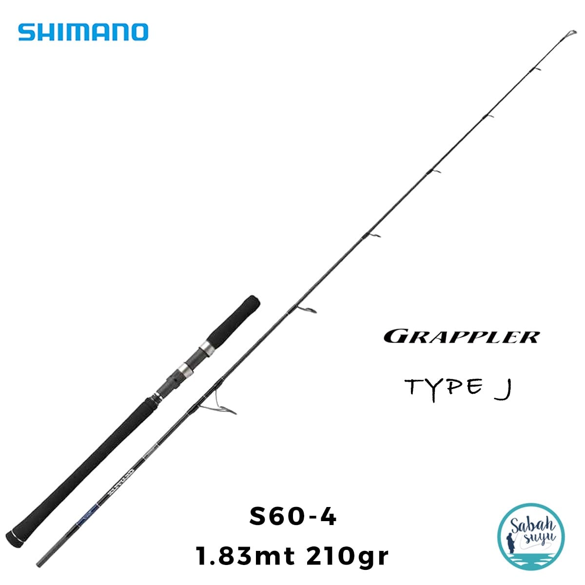 ロッド Shimano Grappler TypeJ S60-4 Shimano Grappler Type J S60-4 1.83mt 210gr (S2P) Jigging Kamış