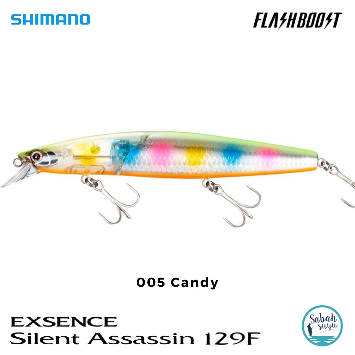 Shimano Silent Assassin Flash Boost 129F 12.9cm 24gr 005 Candy