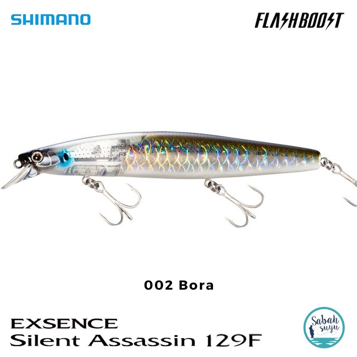 Shimano Silent Assassin Flash Boost 129F 12.9cm 24gr 002 Bora