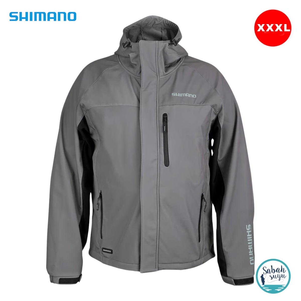 Shimano Soft Shell Jacket Grey (XXXL)