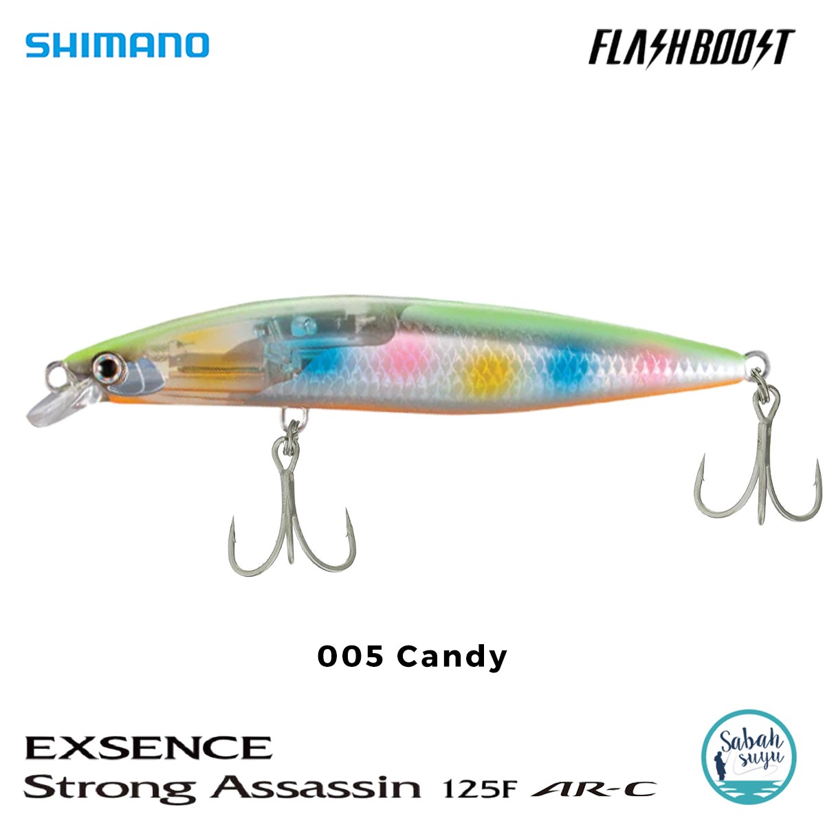 Shimano Strong Assassin Flash Boost 125F AR-C 12.5cm 25gr 005 Candy
